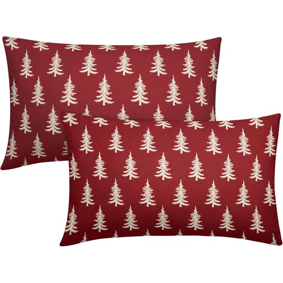 Housses de Coussin Noir Orange Vert 18x18 Ensemble de 2 Coussins Décoratifs à Pois Colorés d'Automne Imprimé Tendance Housse de Coussin Extérieur Saisonnier en Lin pour Canapé Lit