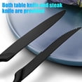thumbnail image 5 of 24 Pieces Silverware Set with Steak Knives,Heavy Duty 18/10 Stainless Steel Flatware Set with Forged Stand Knives,Modern Cutlery,Mirror Polished,Dishwasher Safe, 5 of 7