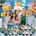 thumbnail image 2 of Rio Birthday Plates Disposable Dinnerware Party Supplies Decorations Tableware, 2 of 4