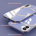 thumbnail image 4 of Compatible with Nothing Phone 2 Case for Women, Ultra Soft Nothing Phone 2 Cases Slim Shockproof Cute Plating Electroplate Phone Case TPU Bumper Protective Case (Lavender Grey), 4 of 13