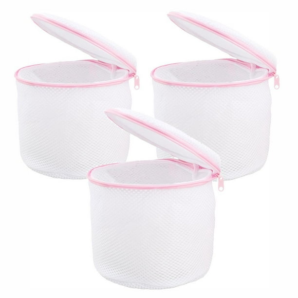INTBUYING Set of 3 Mesh Laundry Bra Wash Bags for Lingerie, Bras,  Underwear, Stocking,and Luxury Garment, Travel Laundry Bag 