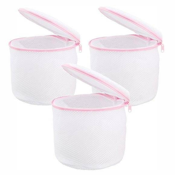 INTBUYING Set of 3 Mesh Laundry Bra Wash Bags for Lingerie, Bras, Underwear, Stocking,and Luxury Garment, Travel Laundry Bag