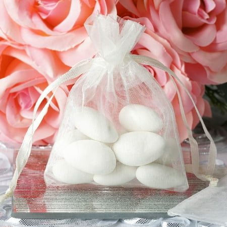Balsacircle 10 Pcs 3x4 Inch Organza Favor Bags Wedding Party Balsacircle 10 Pcs 3x4 Inch Organza Favor Bags Wedding Party Favors Jewelry Pouch Candy Gift Small Goody