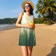 thumbnail image 3 of Balery Fog Forest Vestidos de verano para mujer con estampado: vestido holgado sin mangas, vestido playero informal y cómodo para días calurosos., 3 of 7
