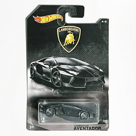 Hot Wheels Lamborghini Series Lamborghini Aventador (Black) | Walmart
