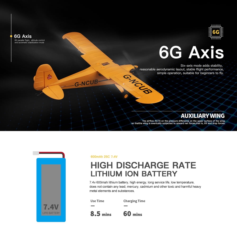 Wltoys XK A160 RC Airplane 650mm Wingspan 2.4G Radio Remote Control Aircraft 3D/6G Brushless Motor Plane Toys Gift With 2 Batteries