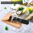 thumbnail image 3 of LANFENG Oyster Knife Shucker Set Oyster Shucking Knife with Wooden holder Oyster Shucking Clamp Seafood Tools, 3 of 6