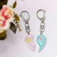 thumbnail image 3 of Best Friend Keychain Set of 2 Girls friend Christmas Gifts for Best Friends Birthday Gift for Bestie Cute Friendship Keychains for Women Friends Matching Heart Puzzle Key Chain, 3 of 7