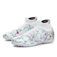 thumbnail image 3 of Zapatos de fútbol para hombre, botines de entrenamiento al aire libre, tacos cómodos, transpirables, ultraligeros, suaves, novedad, 3 of 5