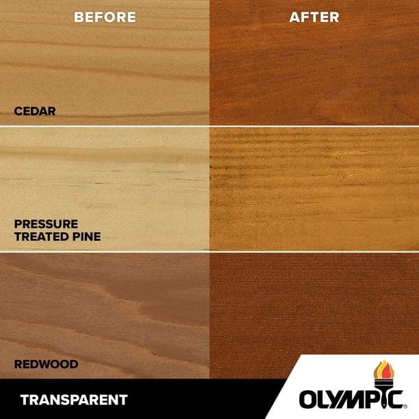 Olympic Elite 1-Gal Wood Deck Oil Stain - Mountain Cedar, Semi