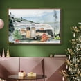 thumbnail image 6 of Holiday Vacation I - Framed Gallery Wrapped Holiday Canvas - 17 x 25 - Rosewood Frame, 6 of 8
