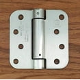 Penrod Spring Door Hinges Satin Nickel Finish Steel Hardware, 4" Inch