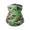 thumbnail image 2 of FUZHIQ Camo Neck Gaiter Face Mask Bandana Neck Warmer Cold Windproof Lightweight Breathable Cooling Fabric For Men Women, 2 of 4
