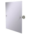 thumbnail image 1 of Allied Brass AP-92 Frameless Rectangular Tilt Beveled Edge Wall Mirror, Satin Nickel, 1 of 2