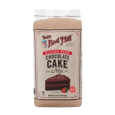 Lactose Free Chocolate Cake - Bobs Red Mill Gluten Free Chocolate Cake Mix, 16 Oz