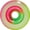 Pink/Green, variant on Spitfire Sapphire 90Du Cruiser Skateboard Wheels 90a 54mm Clear/Orange