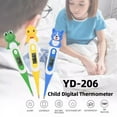 thumbnail image 3 of Digital Thermometer for Adults and Kids, Oral Thermometer for Fever Rectal Underarm Thermometer for Babies with Fever Alarm Medical Thermometer with C/F Switchable(Random Color), 3 of 7