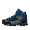 thumbnail image 2 of Men's Waterproof Leather mid Hiking Boots Outdoor Non-Slip Lightweight Trekking Sneakers, 2 of 7
