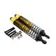 thumbnail image 1 of Vogacara 2 uds 1/10 amortiguador trasero delantero aleación de aluminio suave Rc amortiguador trasero delantero para pieza de coche Gen7 RC Kits de construcción modelo Dorado, 1 of 6