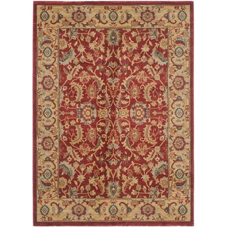 - Safavieh Mahal Norton Power-Loomed Area Rug or Runner, Red/Natural
