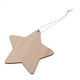 thumbnail image 5 of 20X Formas de Estrella de Madera, Etiquetas Artesanales de Madera con Agujero (10 Cm), 5 of 5