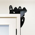thumbnail image 1 of Qocolhg Halloween Door Topper, Halloween Decor, Halloween Room Decor, Halloween Home Decor, Halloween Door Sign, Halloween Door Corner Sign Decoration, for Door Corner Window Corner(Ghost), 1 of 6