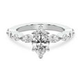 thumbnail image 4 of IGI Certified 2 Carat Marquise Shape Lab Grown Diamond Engagement Ring | 14K White Gold | Pamela Eternity Side Stone Diamond Ring | FG-VS1-VS2 Quality Friendly Diamonds, 4 of 6