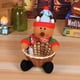 thumbnail image 1 of Teissuly Christmas Gift, Christmas Candy Storage Basket Santa Claus Candy Basket Christmas Decoration Candy Bowl Dish Xmas Sugar Snack Container for Table Desk Decoration Teissuly WER202311211561, 1 of 3