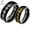 Gold, variant on Tungsten Carbide Wedding Band Ring Silver / Gold Freemason Masonic Inlay Promise Me Engraved 8MM