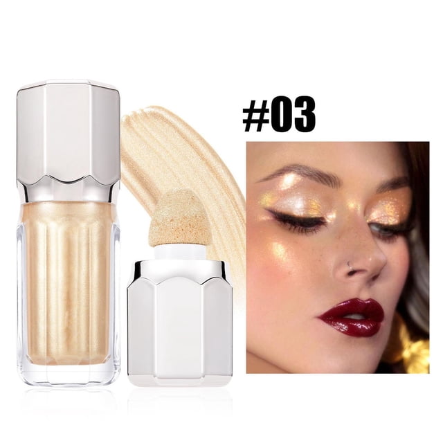 Pisexur Belleza Maquillaje Bronceador líquido altamente pigmentado con punta de esponja incorporada, iluminador natural de larga duración y bronceador modulable de 7 ml.para mujeres y hombres