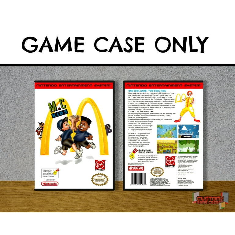 M.C. Kids NESDG Nintendo Entertainment System Game Case Only