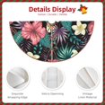 thumbnail image 3 of Defioc Green Tropical Leaves for Christmas Tree Skirt Snowman Xmas Tree Skirt Farmhouse Christmas Decorations Tree Mat for Holiday Party Decor-30", 3 of 6