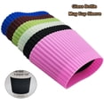 thumbnail image 3 of BE-TOOL Nonslip Glass Bottle Mug Coffee Cup Sleeve Heat Resistant Insulation Silicone Bottle Sleeve Cup Protector Cover, 3 of 7