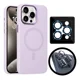 thumbnail image 1 of Funda/case Silicon Para iPhone Magsafe+mica Camara Uso Rudo, 1 of 8