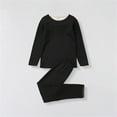thumbnail image 3 of OGLCCG Thermal Underwear Set for Kids Fleece Lined Winter Warm Base Layer Top and Long Johns for Cold Winter Ultra Soft Long Underwear 4-11 Years, 3 of 3
