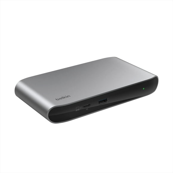 Belkin Connect Thunderbolt 4 Docking Station, 5-in-1 USB-C Multiport Core Hub w/ 96W Power Delivery for Mac, Windows, Single 8K or Dual 4K Display, Thunderbolt 4 Cable &