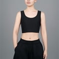 thumbnail image 6 of YUBNLVAE Chest Binder Tank Top Breathable Comfortable and Soft Slim Fit Trans Vest Tops Tomboy Lesbian,Black,XXL, 6 of 6