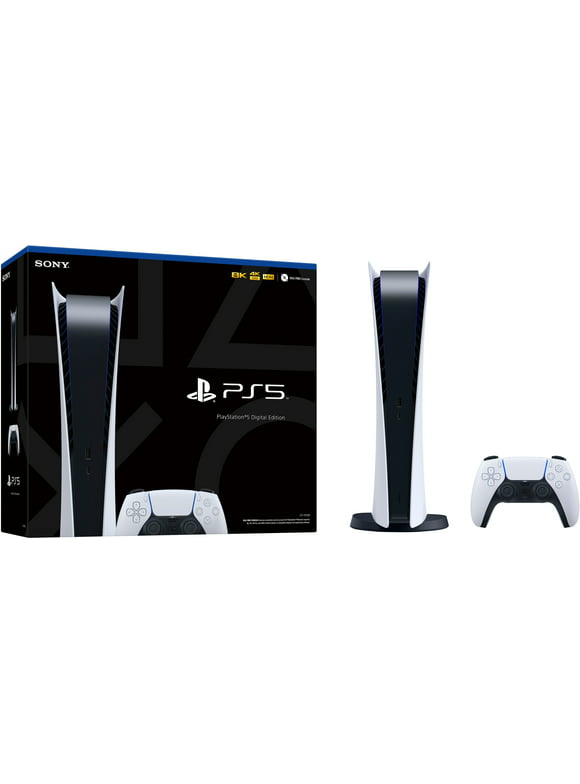 Sony PlayStation_PS5 Gaming Console Digital Version, Cefesfy