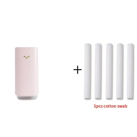 

Small Air Humidifier Ultrasonic Fog Steam Mist Maker Essential Oil Usb Aroma Diffuser For Household Bedroom Car Pink White