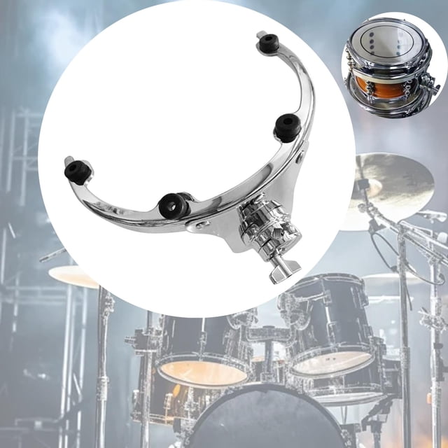 Soporte de borde de suspensión Baoblaze para tambor Tom de metal para tambor 10 pulgadas