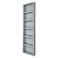thumbnail image 2 of Minos Primed Gray On the Wall Spice Rack 42"h x 11"w x 2.5"d, 2 of 5