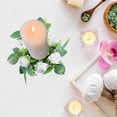 thumbnail image 1 of Feltree Peony Candlestick Wreath Simulation Flowers European Holiday Decorations Wedding Desktop Decorations Home Decoration, 1 of 8