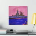thumbnail image 4 of Battleship in Fauvism - Canvas, 4 of 10