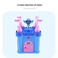 thumbnail image 4 of Blue Assembled Castle Toy For Girls Parent-Child Interactive Educational Toy Box With Keys, 4 of 9