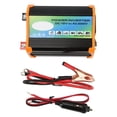 thumbnail image 1 of Inversor de corriente para automóvil de 12 V a 220 V, onda sinusoidal modificada de 300 W, USB dual, perfecto para viajes al aire libre, 1 of 8