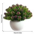 thumbnail image 2 of Planta artificial en maceta de plástico falso maceta de simulación de mesa Bonsai decoración del hogar Scienceny HA8763-00B, 2 of 6