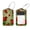 multicolored 3, variant on PhooArto Horses Sea Painting Luggage Tags with Stainless Steel Loop, 2 Pack Luggage Tag Holders for Travel Luggage Baggage Identifier
