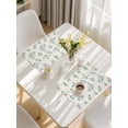 thumbnail image 5 of Daisy Placemats Set of 6, Spring Flowers Eucalyptus Leaves Botanical Beige Placemats for Dining Table, Place Mats for Kitchen Tabletop, Waterproof Wipeable Dining Table Mats Set, 5 of 9