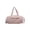 Pink, variant on Linnome Bucket Luggage Bag Travel Bag Waterproof Nylon Bag Versatile Shoulder Crossbody Gym Bag Large Capacity 17.3x7.9x6.7 Inch White
