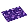 thumbnail image 2 of YFYANG Microfiber Dish Drying Mat for Kitchen, Reusable Abstract Purple Flower Doodle Large Dish Mat, 18" x 24", 2 of 9